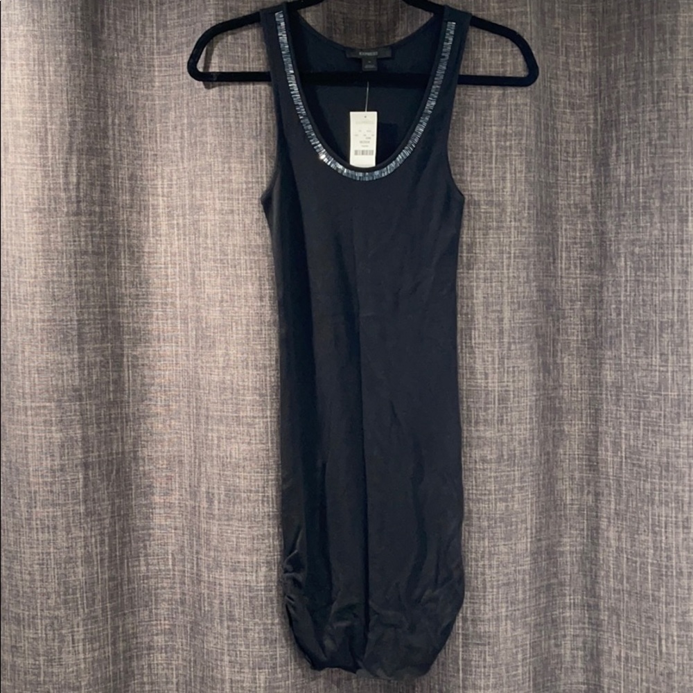 NBW Express Black Sequence Top